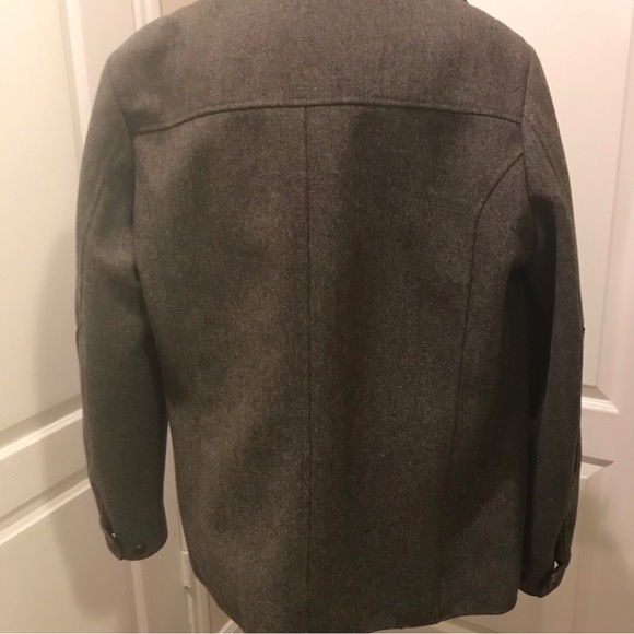 H&M Brown coat with Corduroy Collar - Picture 2 of 5